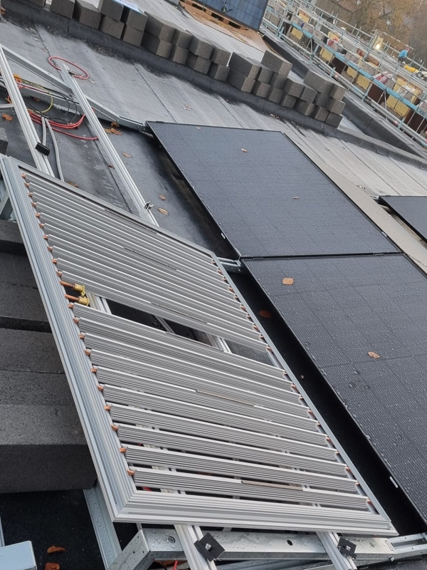 Doorsnede PVT-paneel van HR energy