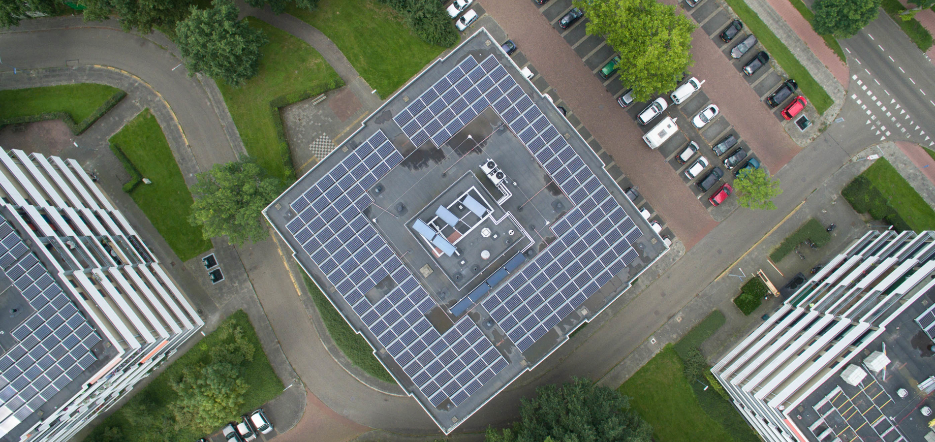 HR energy collector plat dak Hilversum