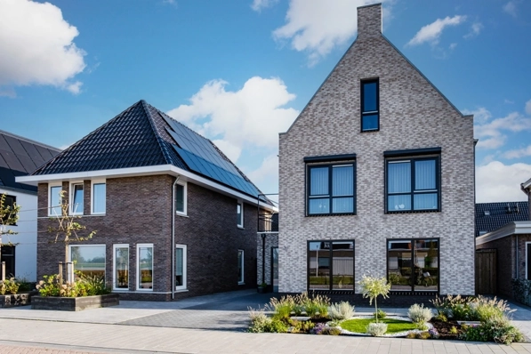 Woonhuis met voortuin in Nederland