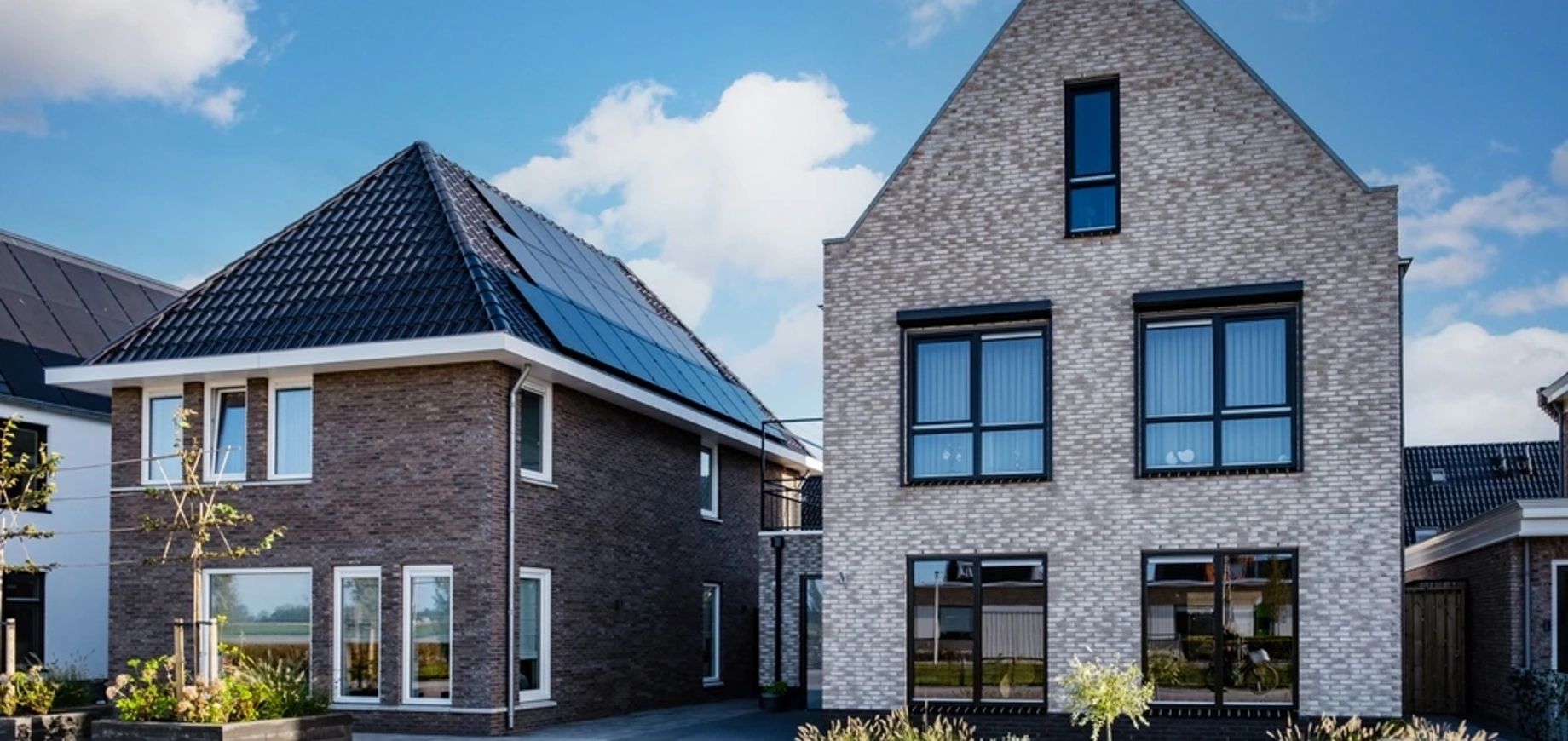 Woonhuis met voortuin in Nederland