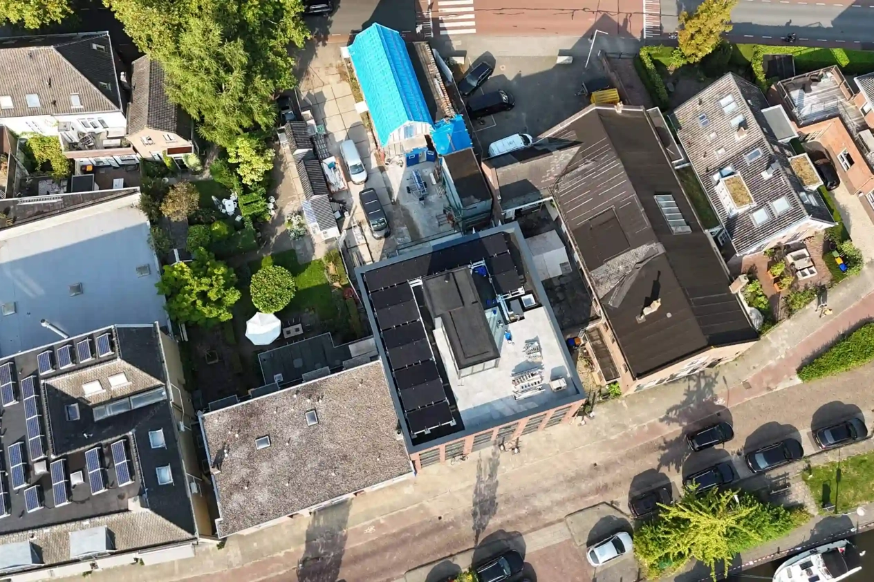 Nieuwbouw appartementencomplex met PVT-systeem in Breukelen