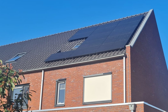 HR energy PVT panelen een woonhuis