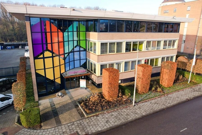 PVT-panelen op dak van kantoorpand Mercatus in Emmeloord