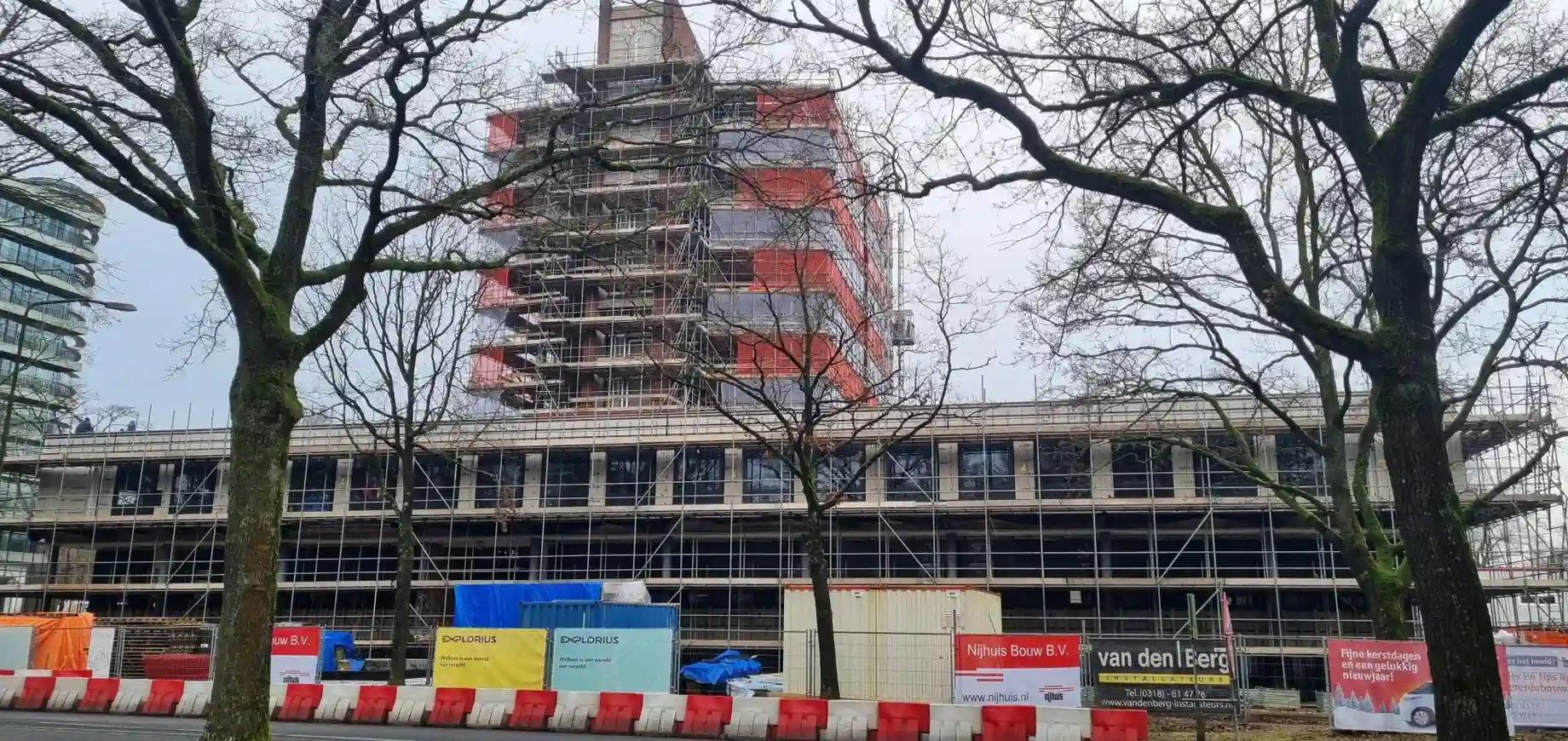 PVT-installatie op gebouw in Apeldoorn